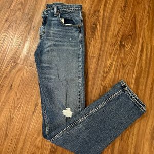 Mens 511 Medium Acid Wash Levi’s W32 x L34